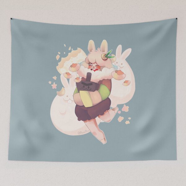 Item preview, moon rabbit cookie run kingdom almond strawberry  designed and sold by Wmartin2ks.