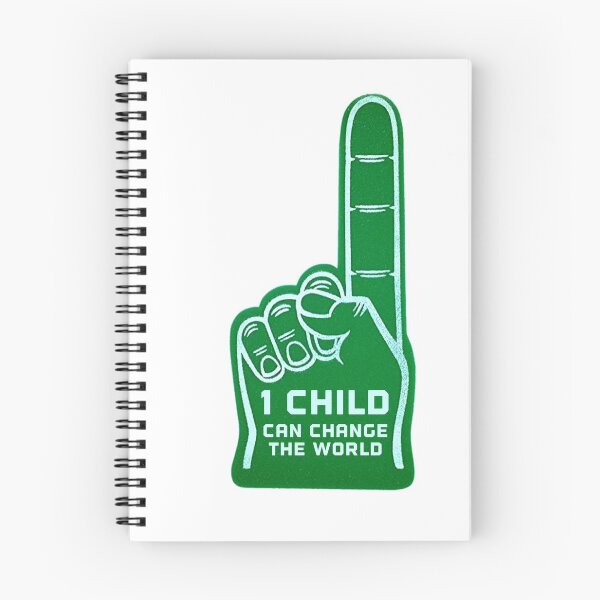 Item preview, One Child foam finger designed and sold by AshTreeCrtvCo.