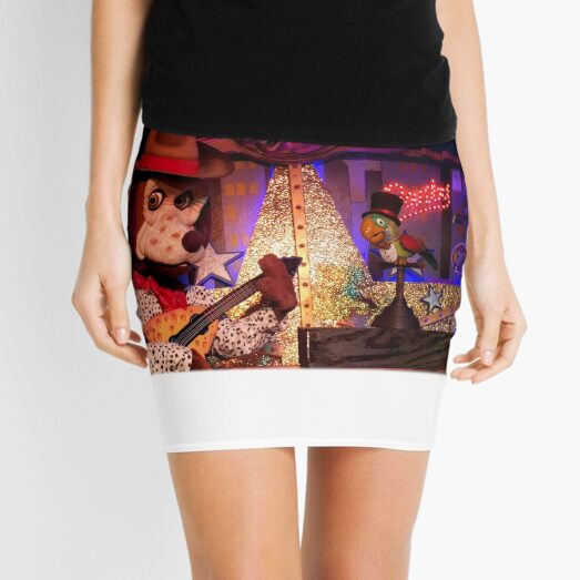 Dog and Bird Mini Skirt
