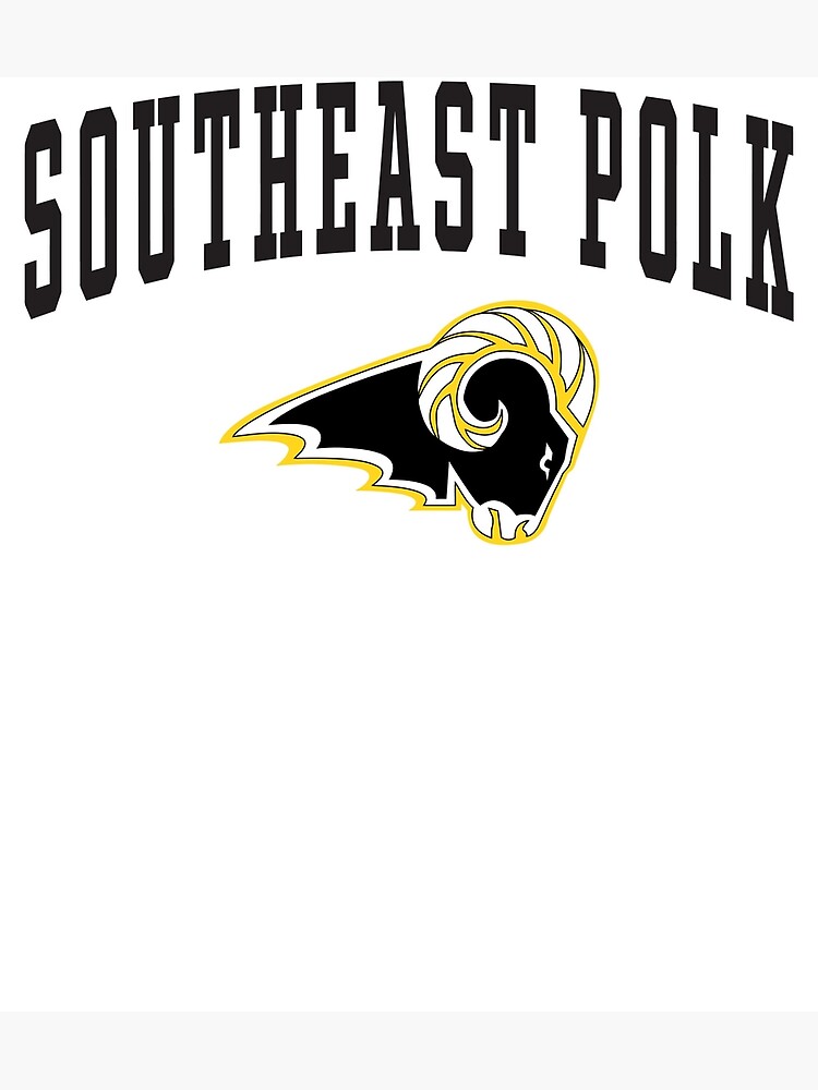Discover Southeast Polk High School Rams C3 Premium Matte Vertical Poster