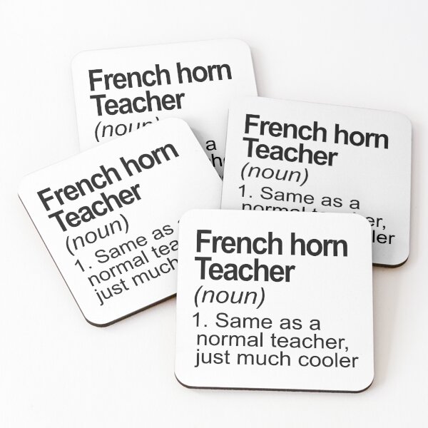 Item preview, Funny definition French horn teacher designed and sold by JakubkoJunak.