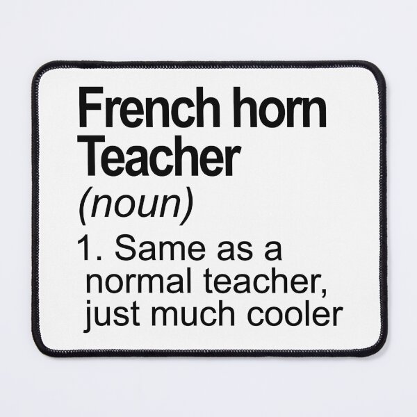 Item preview, Funny definition French horn teacher designed and sold by JakubkoJunak.