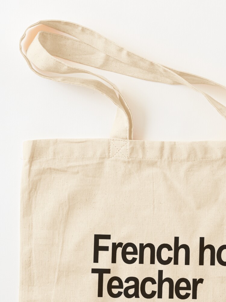 Thumbnail 3 von 5, Stofftasche, Funny definition French horn teacher designt und verkauft von JakubkoJunak.