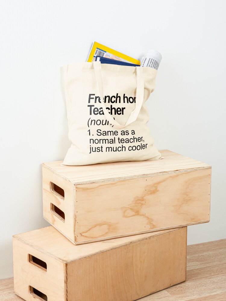 Thumbnail 4 von 5, Stofftasche, Funny definition French horn teacher designt und verkauft von JakubkoJunak.