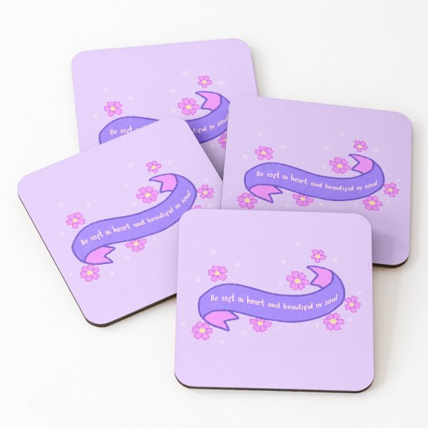 Item preview, be soft in heart and beautiful in soul designed and sold by art-and-sticker.