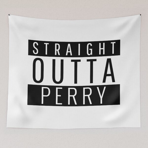 Item preview, Straight Outta Perry Georgia designed and sold by Teelogic.