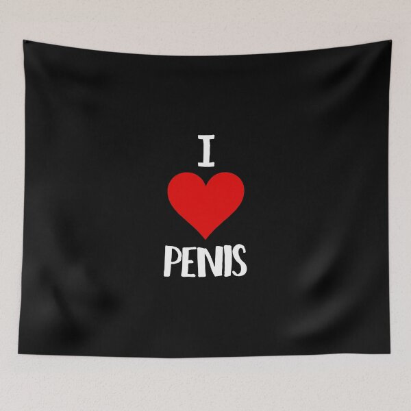 Artikelvorschau, I Love Penis Dick Pic Sex Gift entworfen und verkauft von amsariah83.