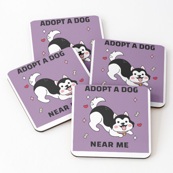 Item preview, Adopt a dog near me for free - Dog adoption tee designed and sold by Dvzshirts.