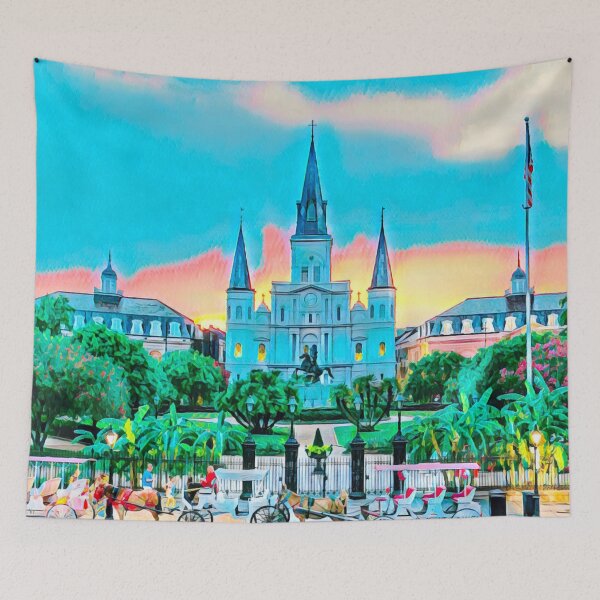 Item preview, St Louis Cathedral designed and sold by Sofia-Draws.