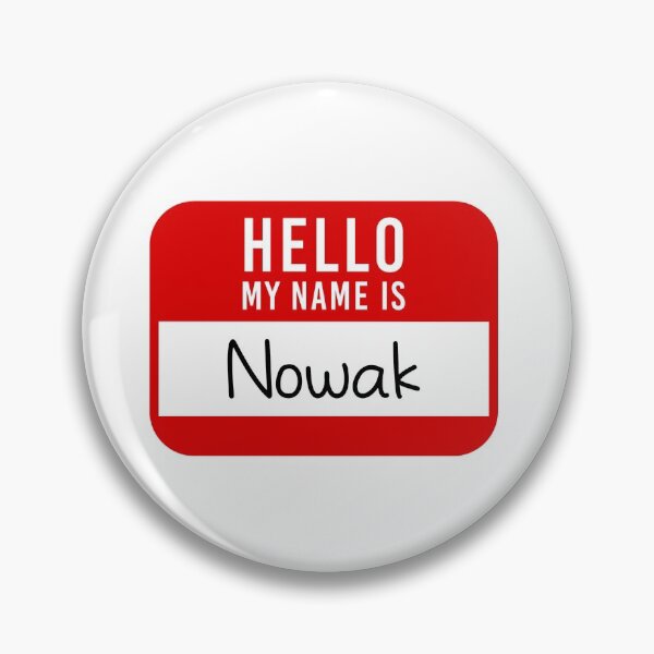 Item preview, Nowak Polish Family Name Sticker like design designed and sold by Krukowski.