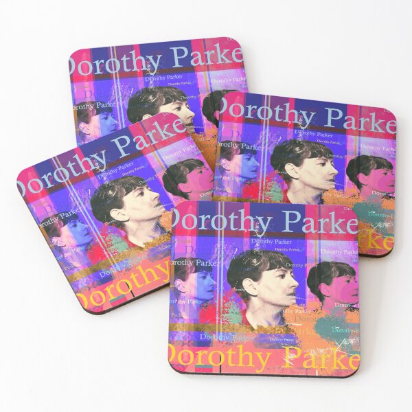 Item preview, Dorothy Parker portrait, famous American author designed and sold by Mauswohn.