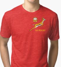 SPRINGBOK RUGBY SOUTH AFRICA Tri-blend T-Shirt