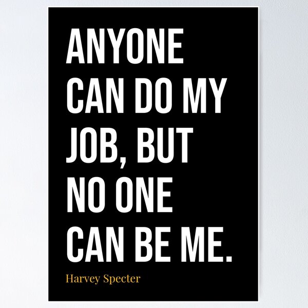Item preview, Harvey Specter Quotes designed and sold by Tokhidinart.