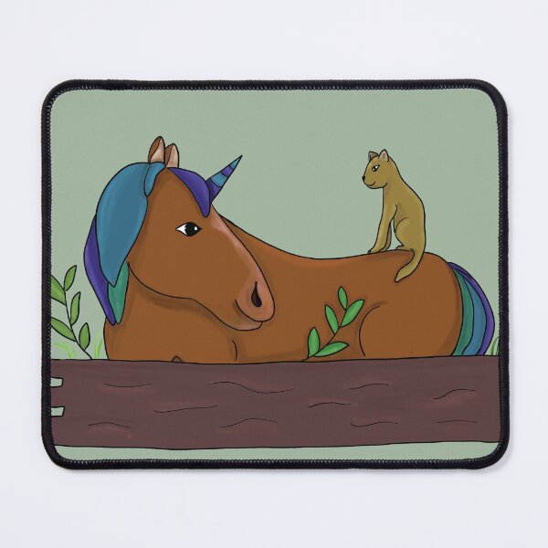 Item preview, Unicorn and cat designed and sold by Antiope33.