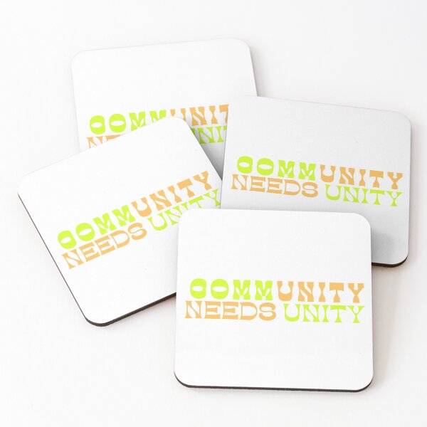 Item preview, Community Needs Unity designed and sold by AshTreeCrtvCo.