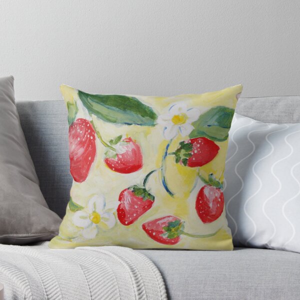 Artikelvorschau, Strawberries and bees entworfen und verkauft von Claire Whitehead.