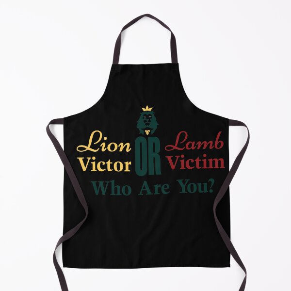 Item preview, Lion or Lamb Victor or Victim  designed and sold by WilliamByte.