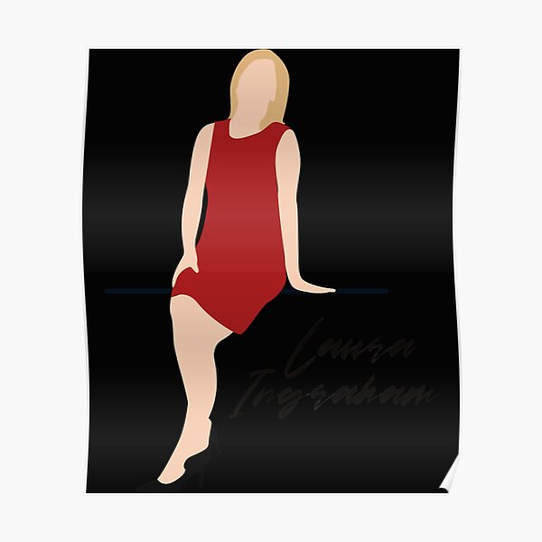 &ldquo;Laura Ingraham Vector Artwork " Poster by pencilrewind | Redbubble