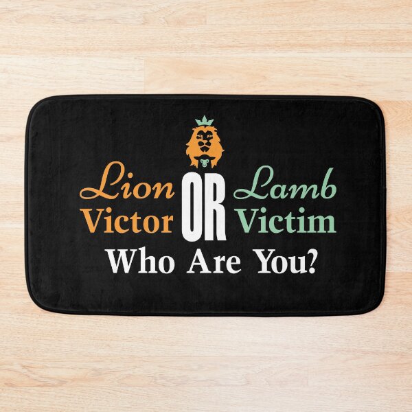 Item preview, Lion or Lamb Victor or Victim.  designed and sold by WilliamByte.