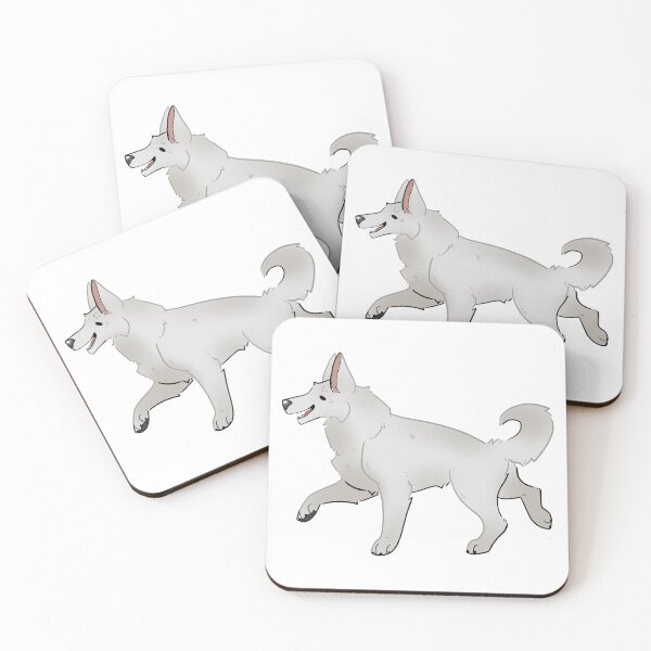 Item preview, German Shepherd - White designed and sold by thehappydog.