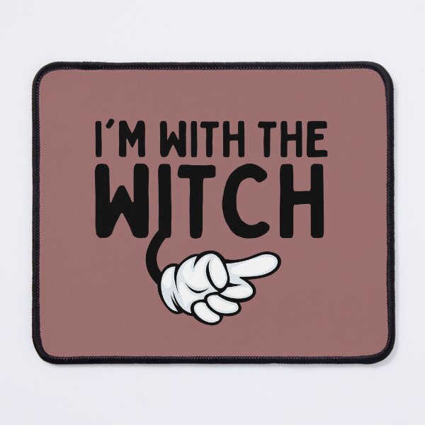 Item preview, I'm With The Witch shirt designed and sold by chanat3659.