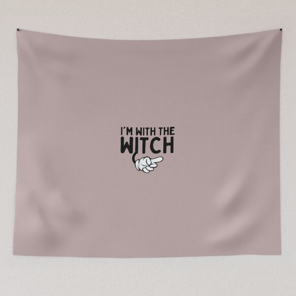 Item preview, I'm With The Witch shirt designed and sold by chanat3659.