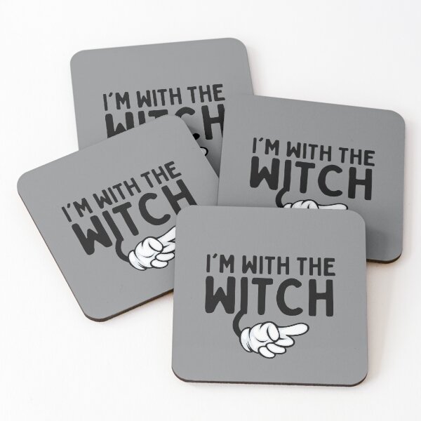 Item preview, I'm With The Witch shirt designed and sold by chanat3659.