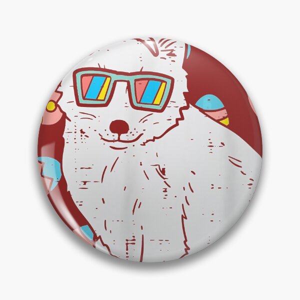 Item preview, Arctic Snow Fox Bunny Ears Glasses Eggs Easter Animal Lover designed and sold by LouveniaClay.