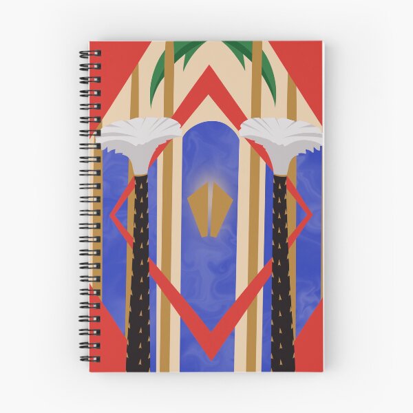 Item preview, Palm trees art deco designed and sold by Anyeva.