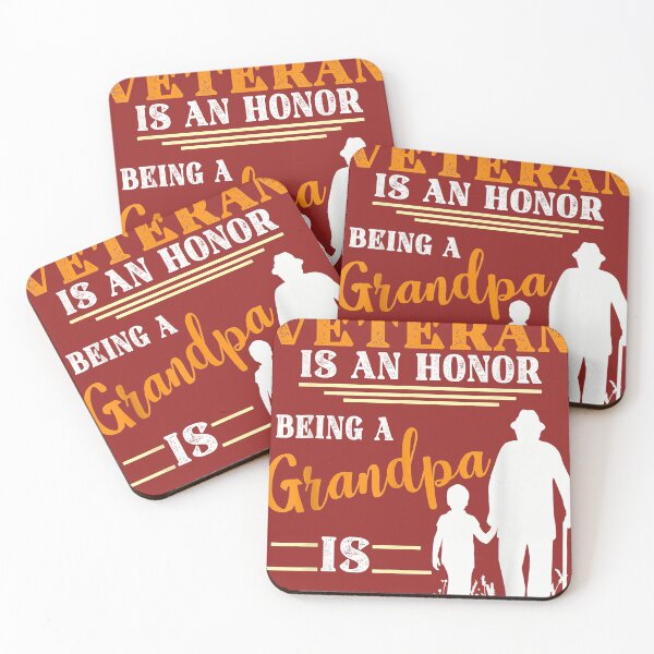 Item preview, Being A Veteran Is An Honor Being A Grandpa Is Priceless designed and sold by LouveniaClay.