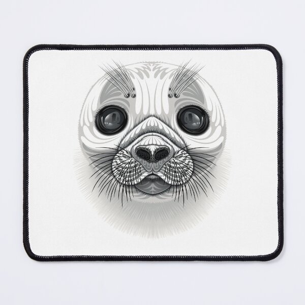 Item preview, Harp Seal Pup Grey designed and sold by HexOne.