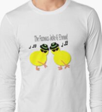 Elwood and Jake tee design Long Sleeve T-Shirt