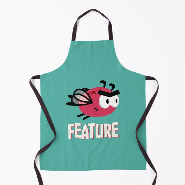 Item preview, Bug feature | Web humor | Hacker, Developer designed and sold by DAFIN.