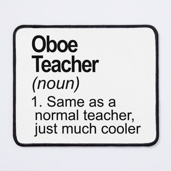 Item preview, Funny definition Oboe teacher designed and sold by JakubkoJunak.