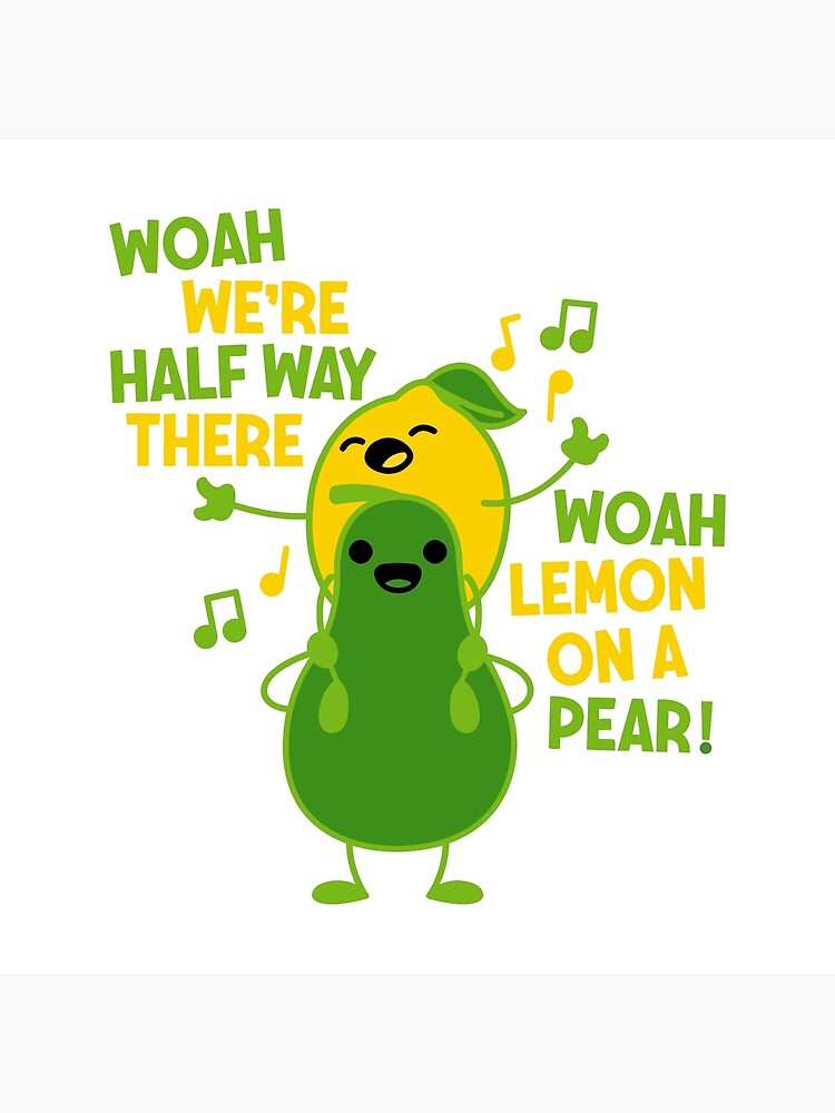 "Woah Lemon On A Pear Fruits Meme" Poster for Sale by eaglekai