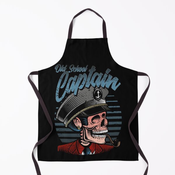 Item preview, Old School Captain, Skull Captain designed and sold by MatSa007.