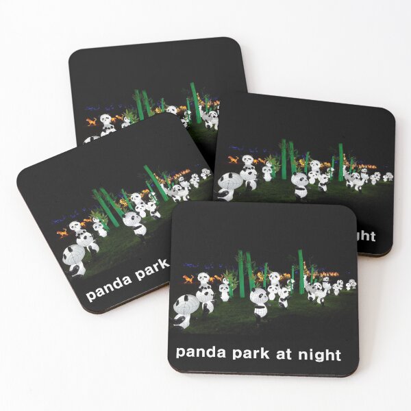 Item preview, panda park at night designed and sold by mostheristore.