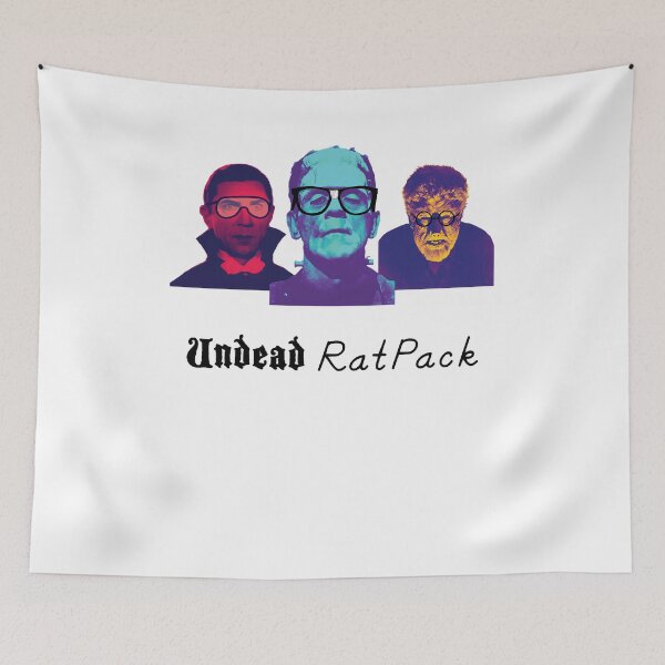 Item preview, The Rat Pack Live From Las Vegas The Undead Rat Pack Retro designed and sold by PurenPunalBerry.