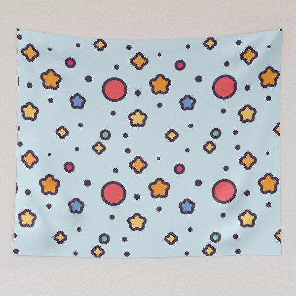 Item preview, Space themed minimal pattern designed and sold by qusart.
