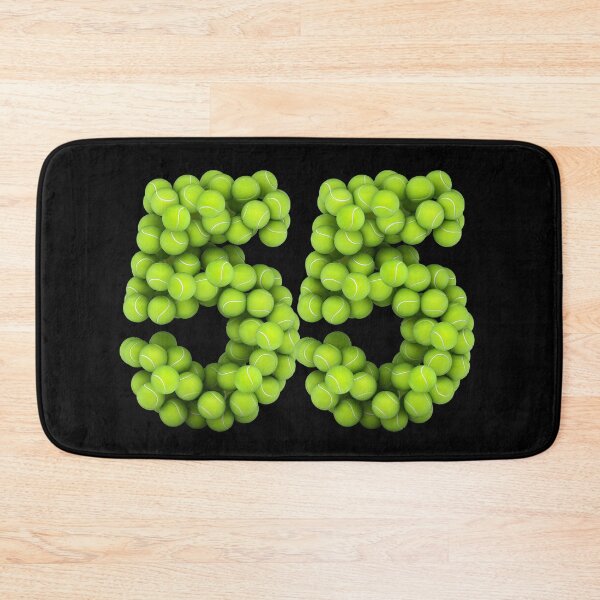 Item preview, Tennis Player Number 55 - Tennis Sports fifty-five Game Set Match 55 designed and sold by elhefe.