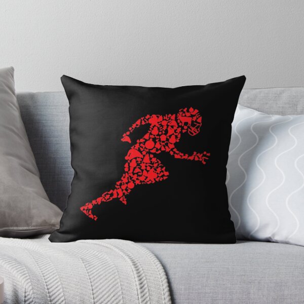 American Football Throw Pillow