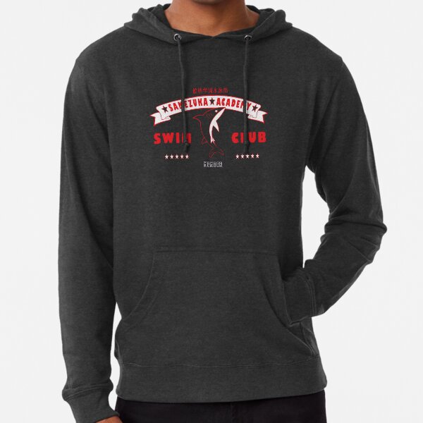 Free! Iwatobi Swim Club Shirt (Rin, Member) red Lightweight Hoodie