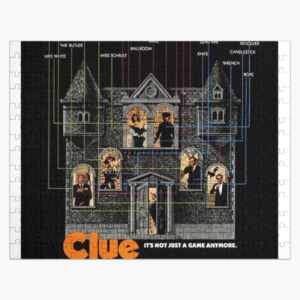 Item preview, CLUE  poster designed and sold by genevastewa.