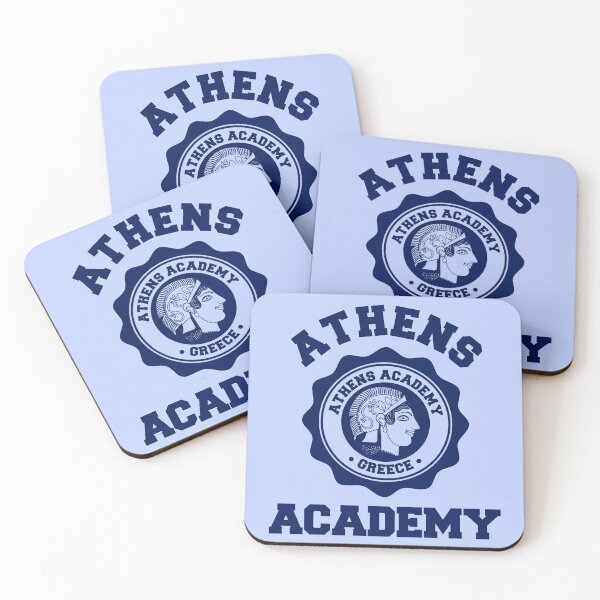 Item preview, Goddess Athena - Athens Academy Seal designed and sold by Happy Puppy Print On Demand.