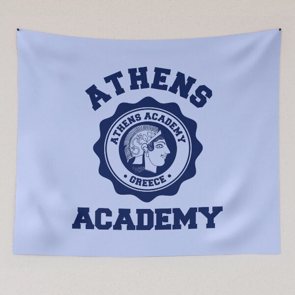 Item preview, Goddess Athena - Athens Academy Seal designed and sold by Happy Puppy Print On Demand.