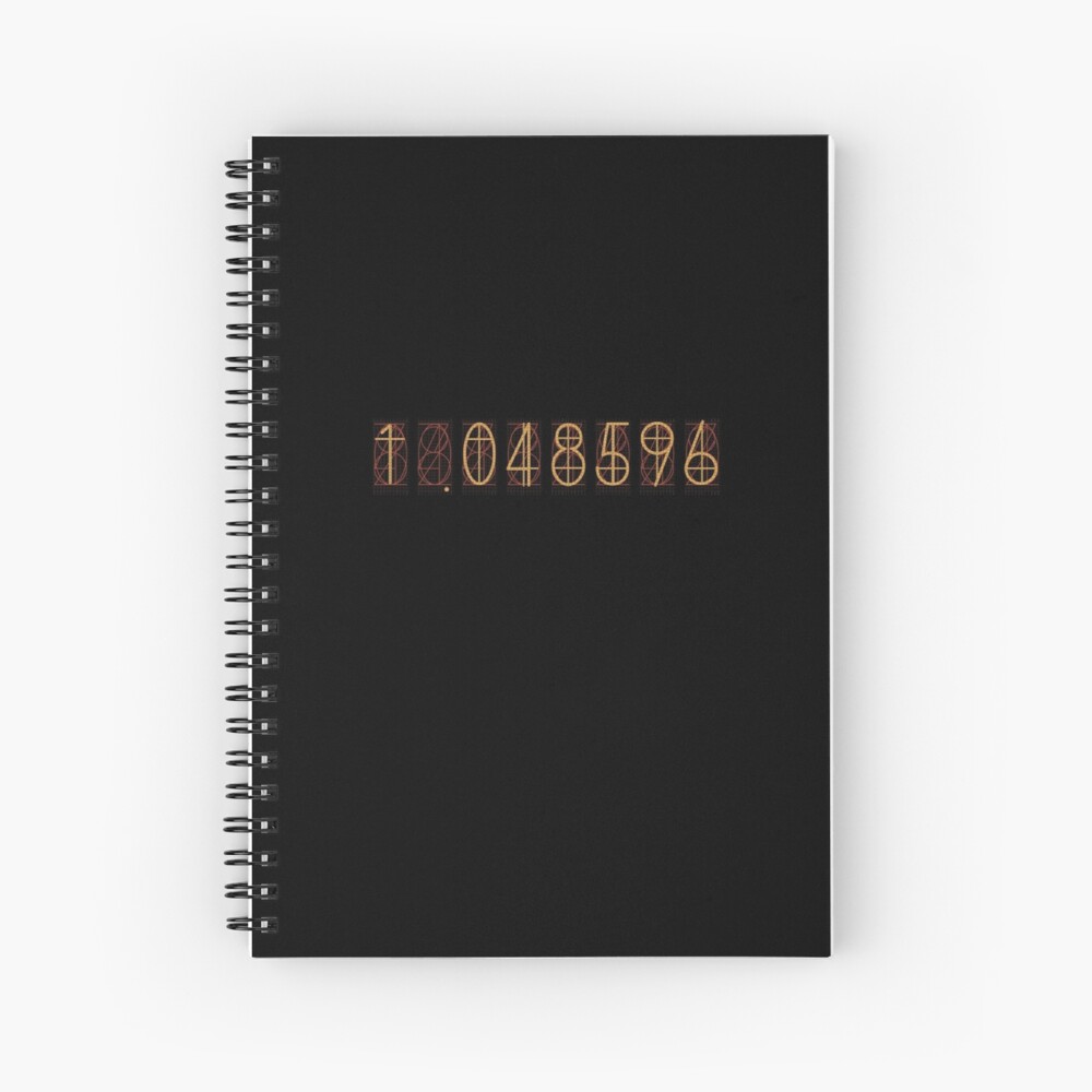 Steins Gate 1 Divergence Ratio Hardcover Journal By Itsmedio Redbubble