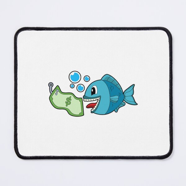 Item preview, Angler T-ShirtFish with Bank note  designed and sold by PatuiAsulin.