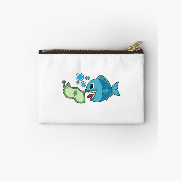 Item preview, Angler T-ShirtFish with Bank note  designed and sold by PatuiAsulin.