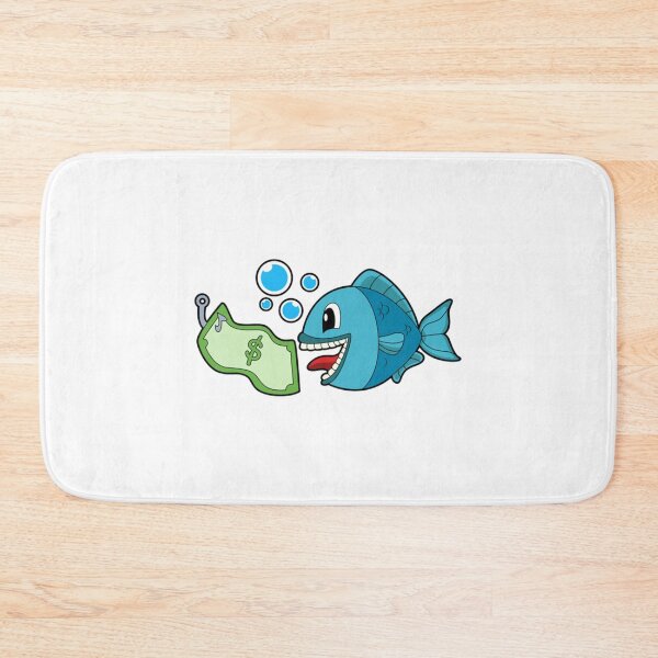 Item preview, Angler T-ShirtFish with Bank note  designed and sold by PatuiAsulin.