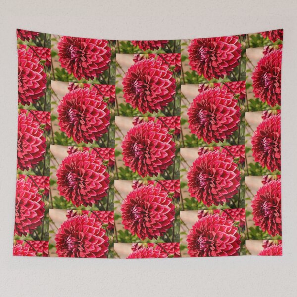 Item preview, Deep Red Dahlia designed and sold by Carolyn Eaton.
